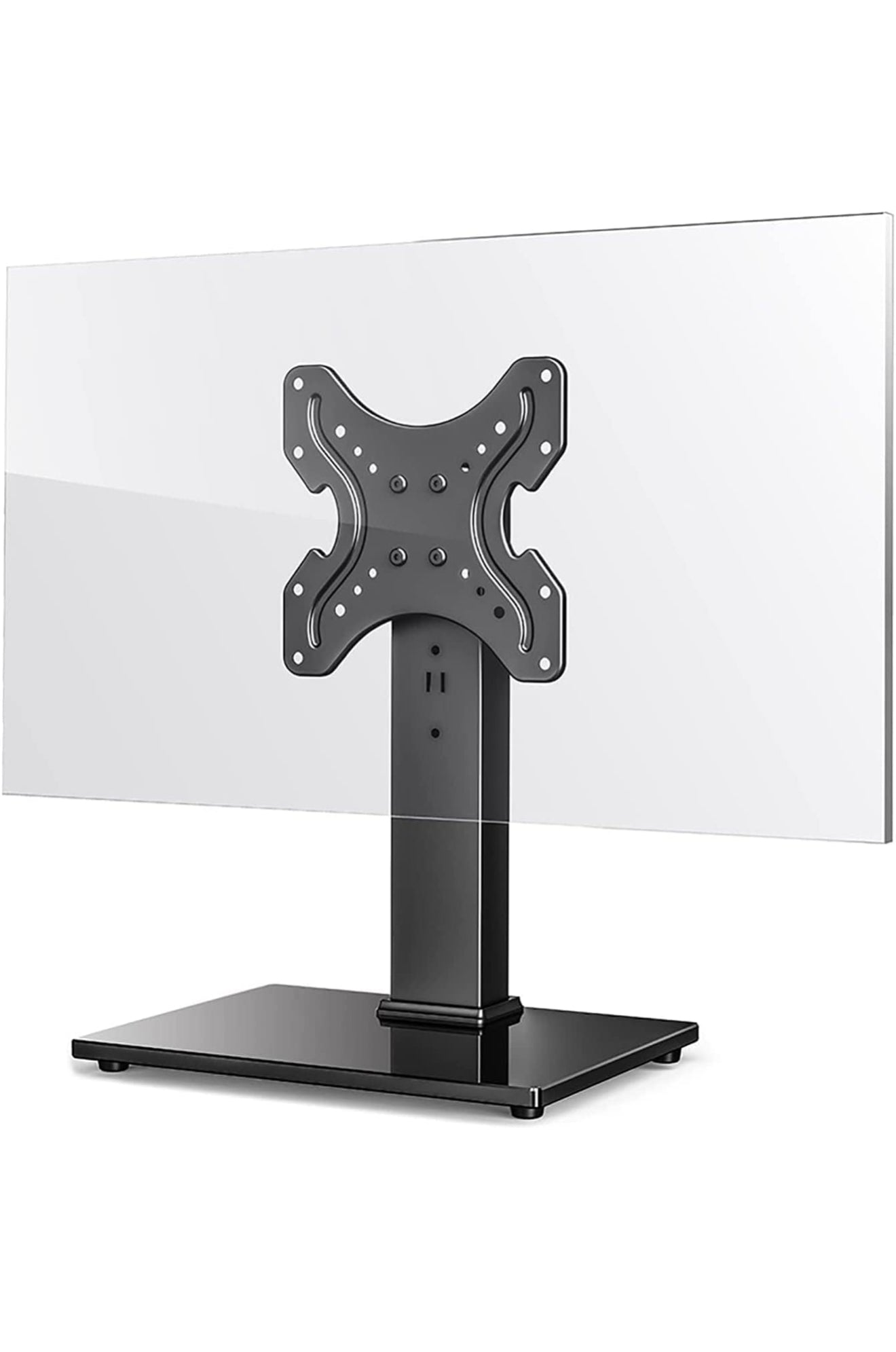 ALTIN™ TV Tisch-Ständer für 19–39 Zoll – 90° Schwenkbar, 3-fach Höhenverstellbar – Robuste Basis bis 45 kg Tragkraft