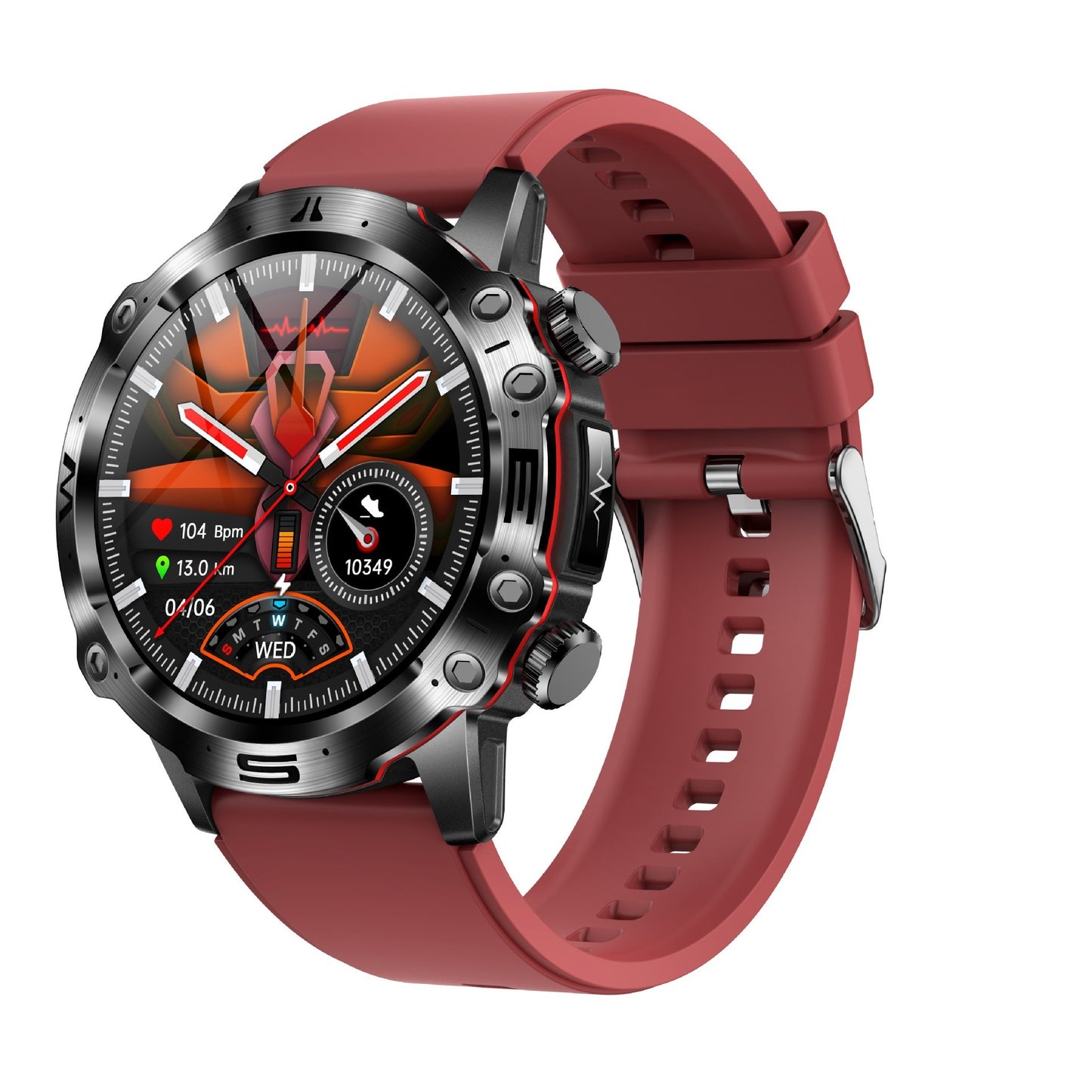 ALTIN™ Outdoor Smartwatch – HD Display, Blutdruck & Körperanalyse