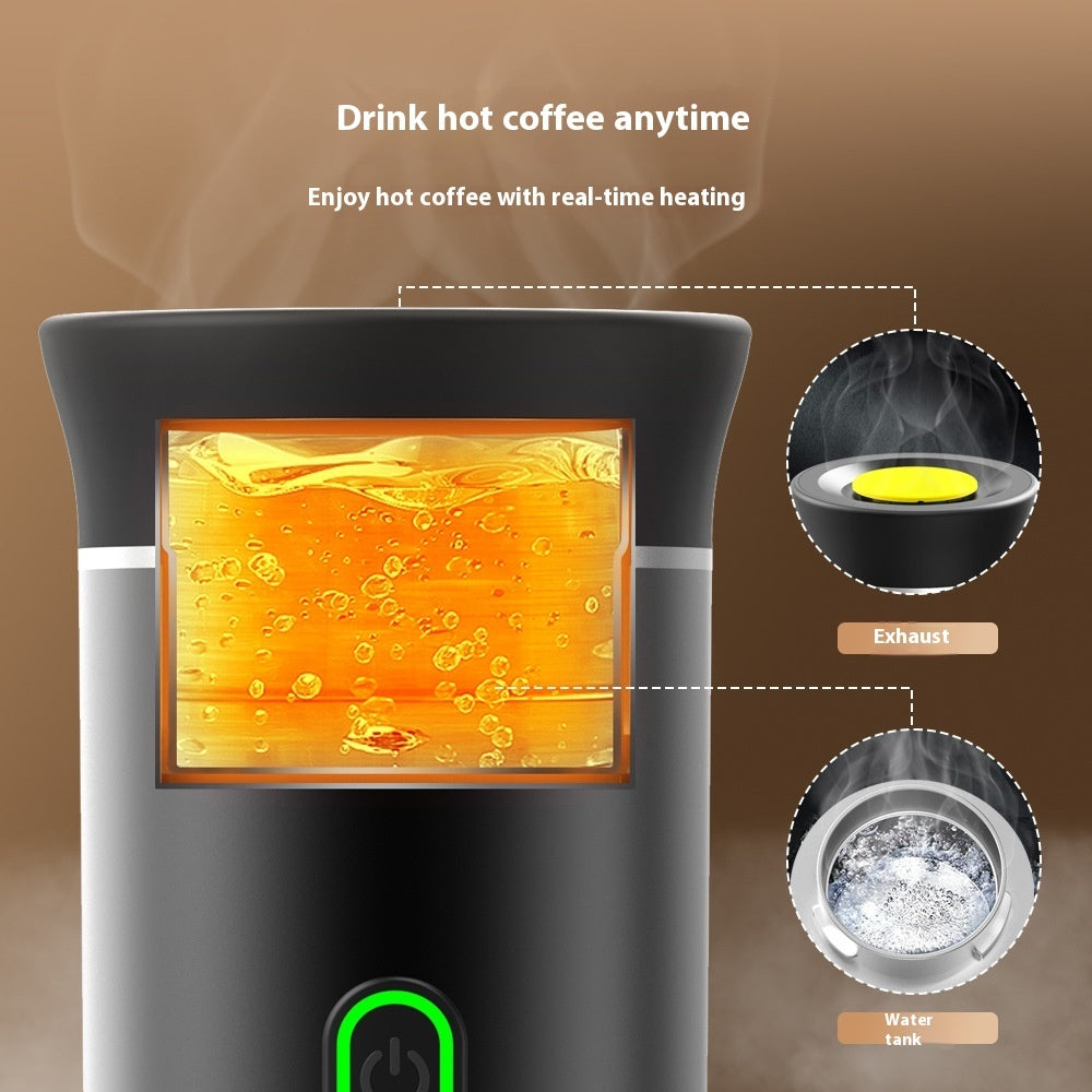 ALTIN™ Tragbare 3-in-1 Kapsel-Espressomaschine – Kompakt, Kabellos & Wiederaufladbar