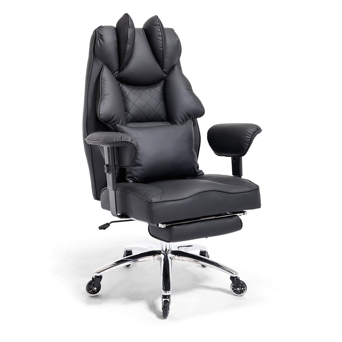 Ergonomischer XXL Bürostuhl – R-Edition mit Fußstütze & Premium Komfort