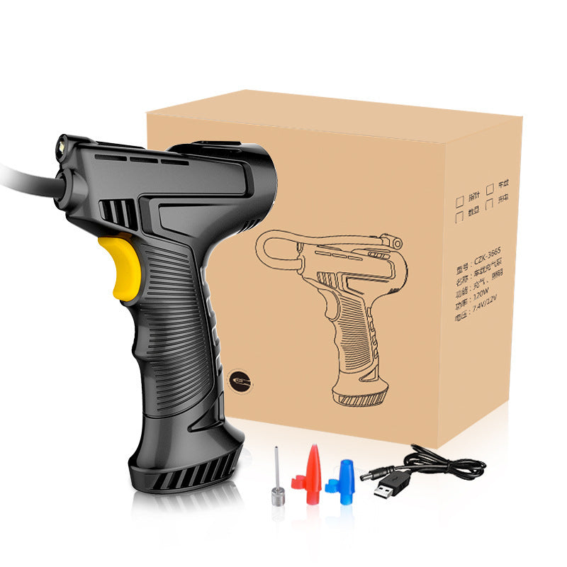 ALTIN™ Kabellose tragbare Autoluftpumpe mit digitalem Display – 120W Hochleistungskompressor
