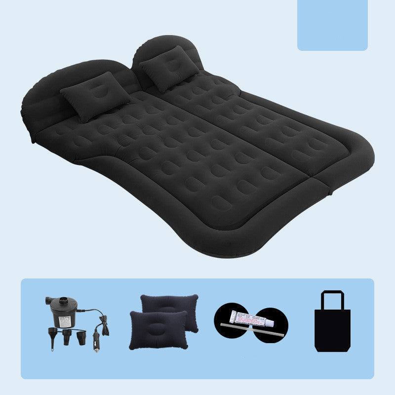 ALTIN™ Aufblasbare Auto-Luftmatratze mit Pumpe – Universal Schlafbett für SUV, Kombi & Limousine – inkl. 2 Kissen & Tragetasche