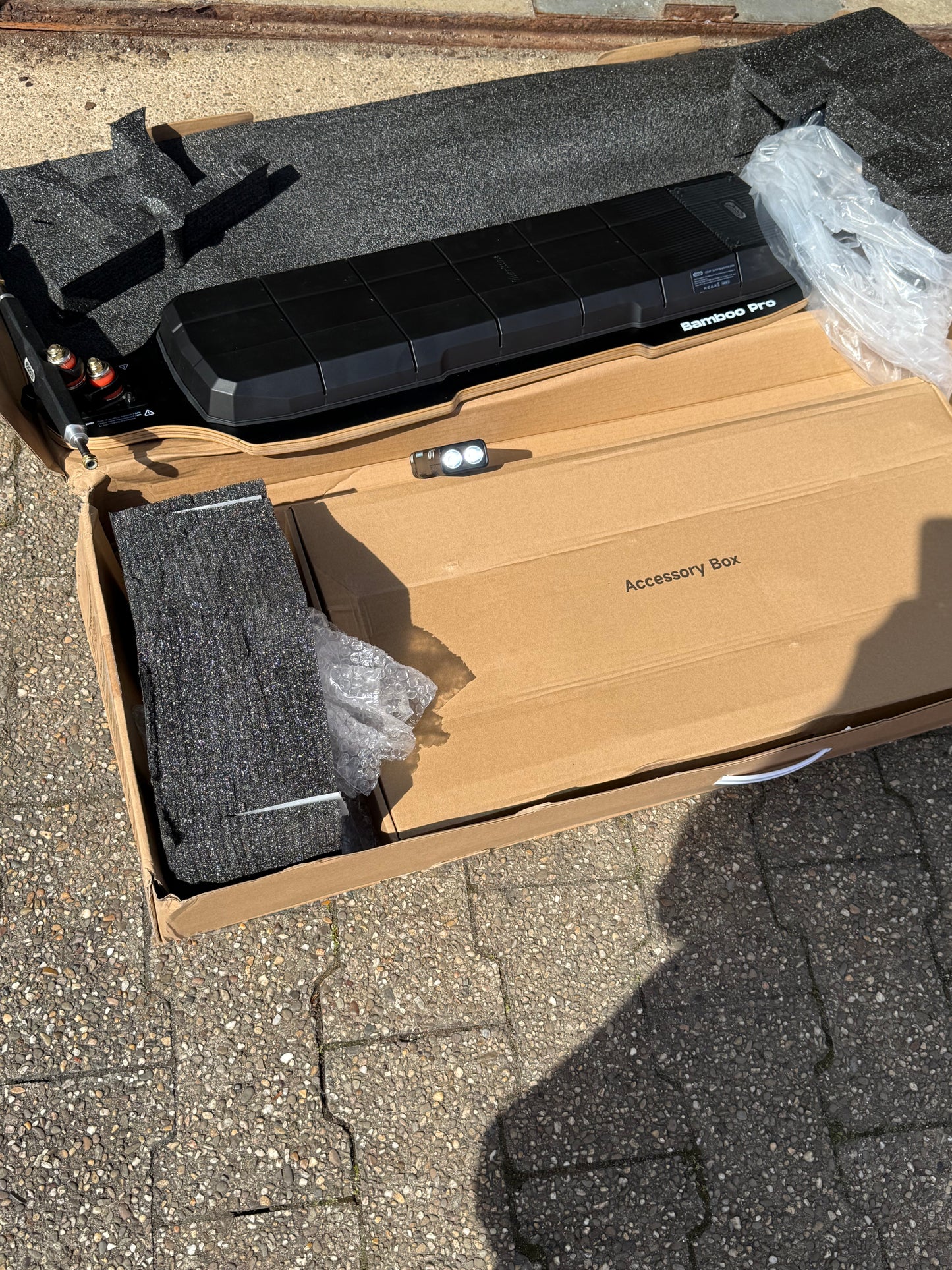 Elektro Skateboard – Meepo Hurricane Bamboo Pro – Neu – 56 km/h – 725Wh – AT Wheels – High-End Board