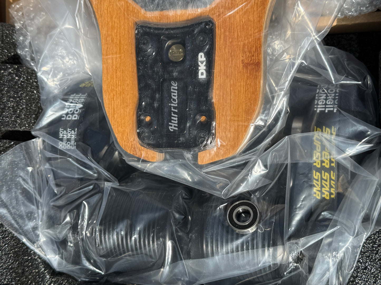 Elektro Skateboard – Meepo Hurricane Bamboo Pro – Neu – 56 km/h – 725Wh – AT Wheels – High-End Board