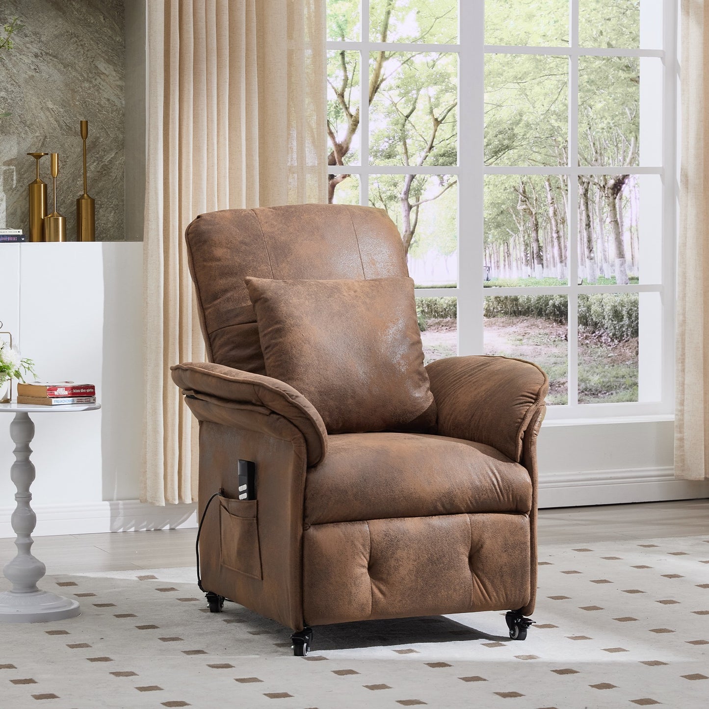 Elektrischer Relaxsessel – Doppelmotor, Luxus Komfort & Funktionalität R-Edition
