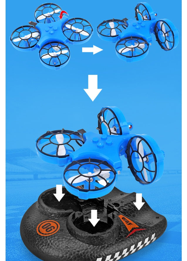 ALTIN™ 3-in-1 RC Drohne – Land, Wasser & Luft – Mini Quadrocopter mit Headless-Modus & Rückkehrfunktion