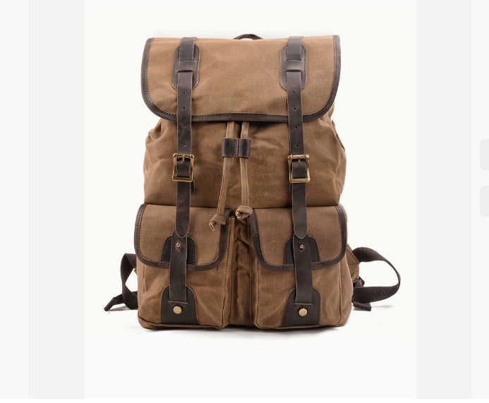 ALTIN™ Vintage Canvas Reiserucksack – Robust & Stilvoll für Alltag & Abenteuer