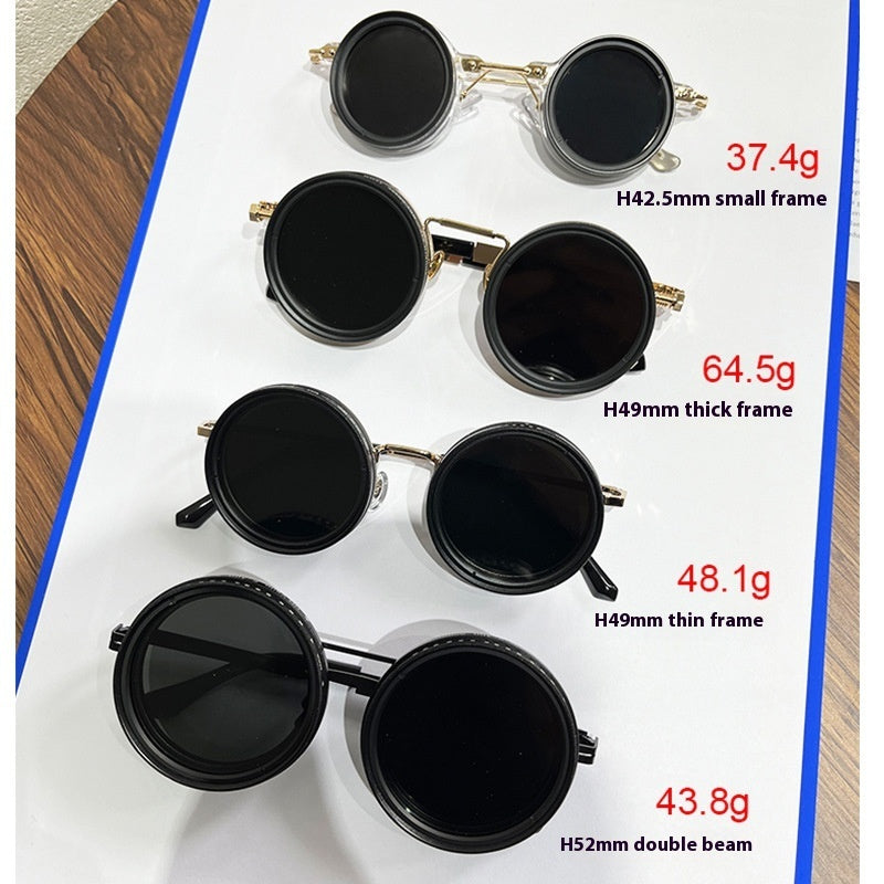 ALTIN™ Verstellbare ND2-400 Sonnenbrille – Polarisierte Retrobrille mit 9-stufiger Tönung (49mm / 52mm)