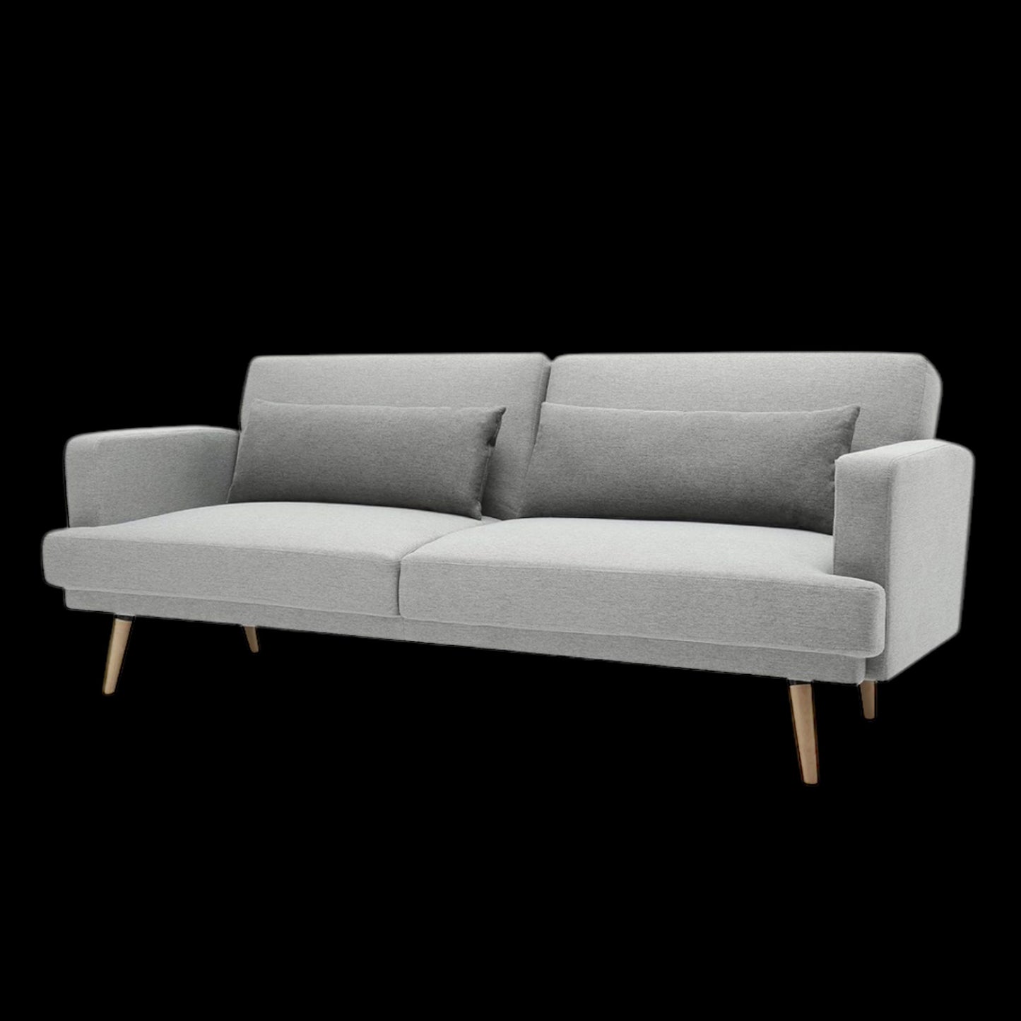 ALTIN™ Schlafsofa Hellgrau – Modernes 2-in-1 Sofa mit Liegefunktion & Elegantem Design für stilvolle Wohnräume