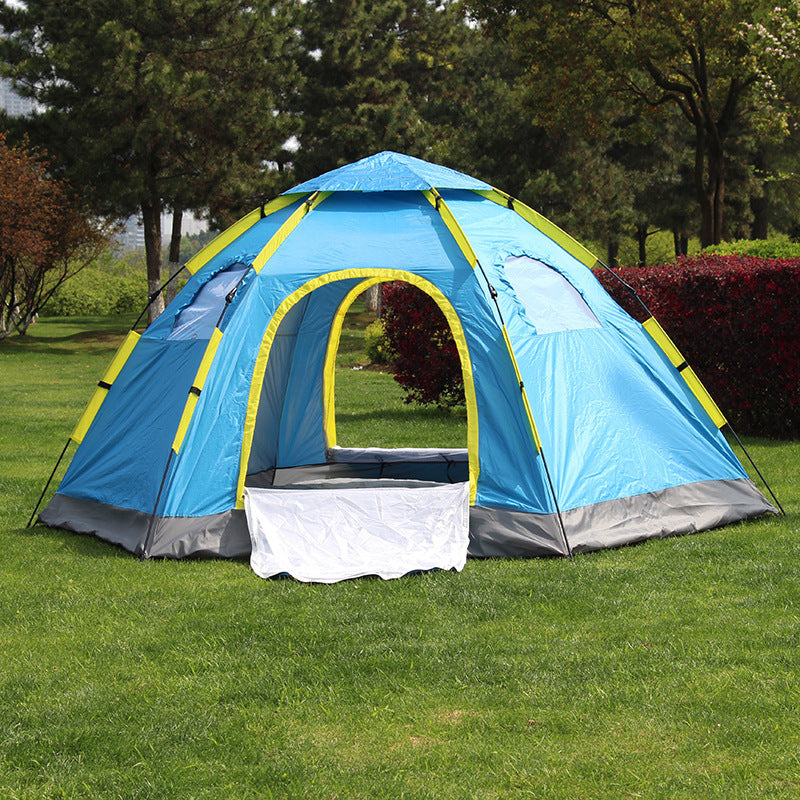 ALTIN™ Großes Outdoor Camping Zelt – 6-8 Personen, Automatisches Zelt, Wasserdicht, Geräumig