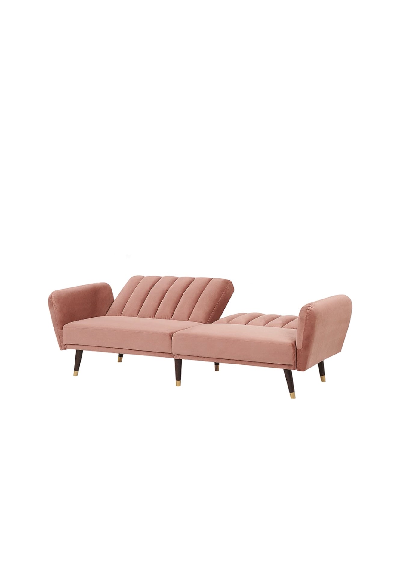 ALTIN™ Schlafsofa Rosa – Modernes 2-in-1 Sofa mit Klappbarer Rückenlehne & Atmungsaktivem Bezug für Stil und Komfort im Wohnbereich