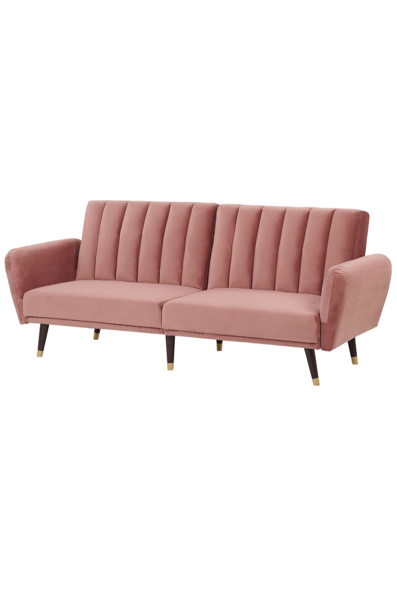 ALTIN™ Schlafsofa Rosa – Modernes 2-in-1 Sofa mit Klappbarer Rückenlehne & Atmungsaktivem Bezug für Stil und Komfort im Wohnbereich