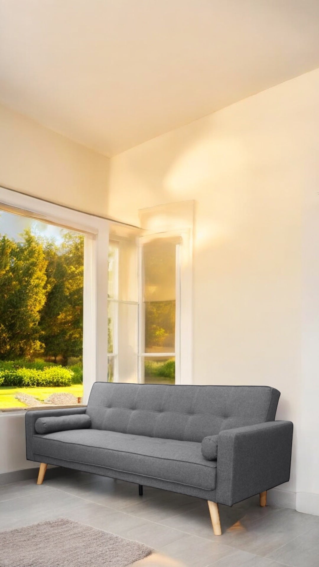 ALTIN™ 2-in-1 schlafsofa mit verstellbarer rückenlehne – modernes design, atmungsaktiver bezug & stabile konstruktion für wohn- und gästezimmer