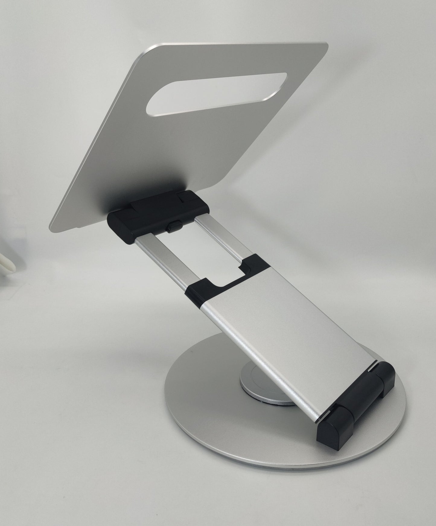 ALTIN™ Höhenverstellbarer Laptop-Ständer aus Aluminium – 360° Drehbar, Faltbar & Ergonomisch