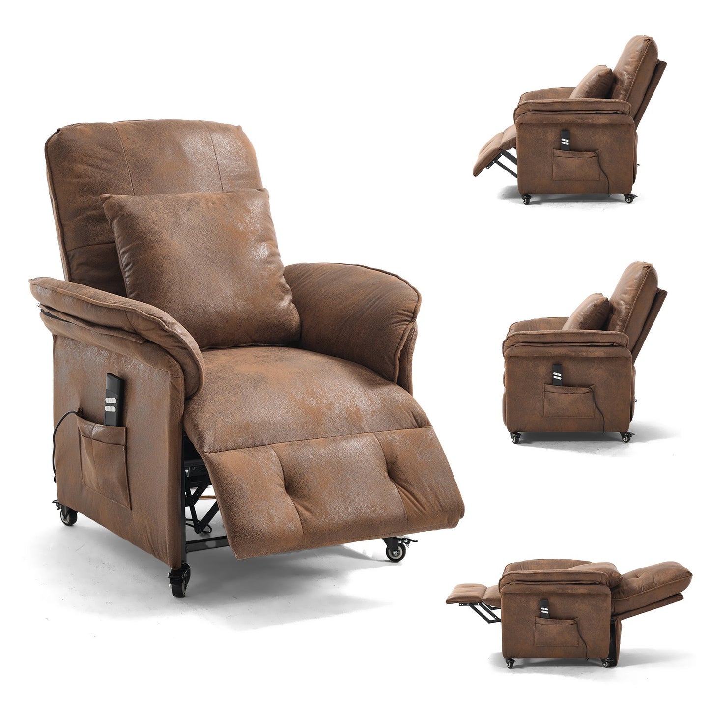 Elektrischer Relaxsessel – Doppelmotor, Luxus Komfort & Funktionalität R-Edition