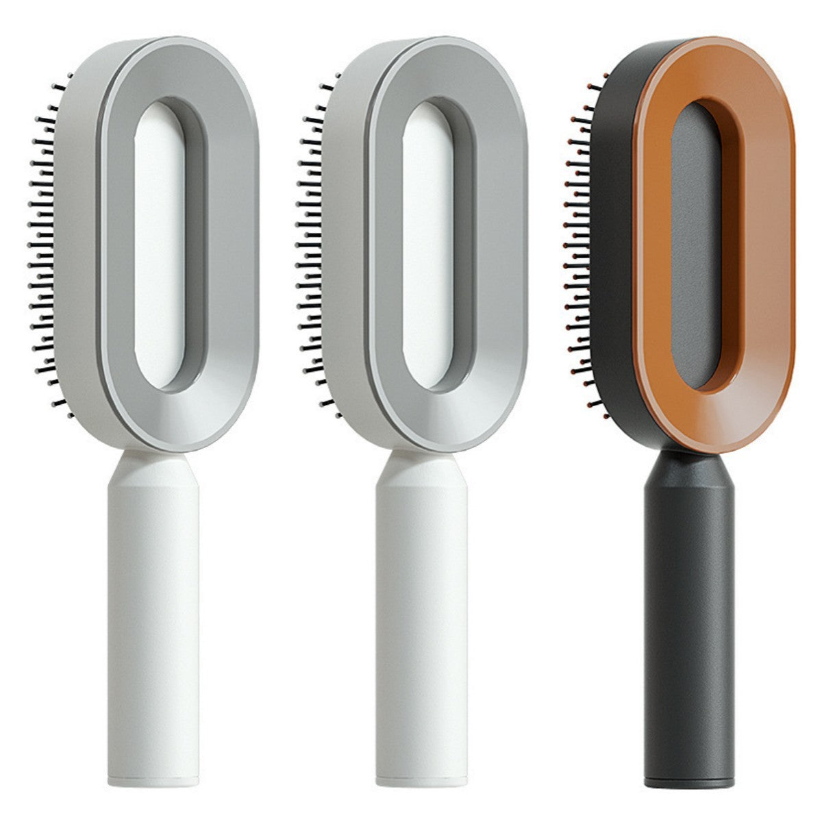 ALTIN™ Selbstreinigende 3-in-1 Massage-Haarbürste mit Luftkissen – Anti-Statik & Schmerzfrei