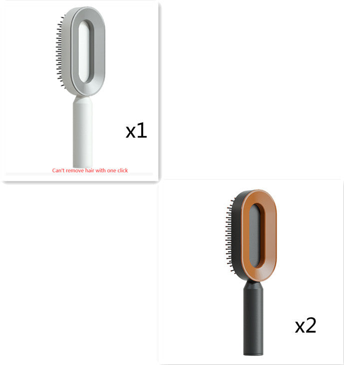 ALTIN™ Selbstreinigende 3-in-1 Massage-Haarbürste mit Luftkissen – Anti-Statik & Schmerzfrei