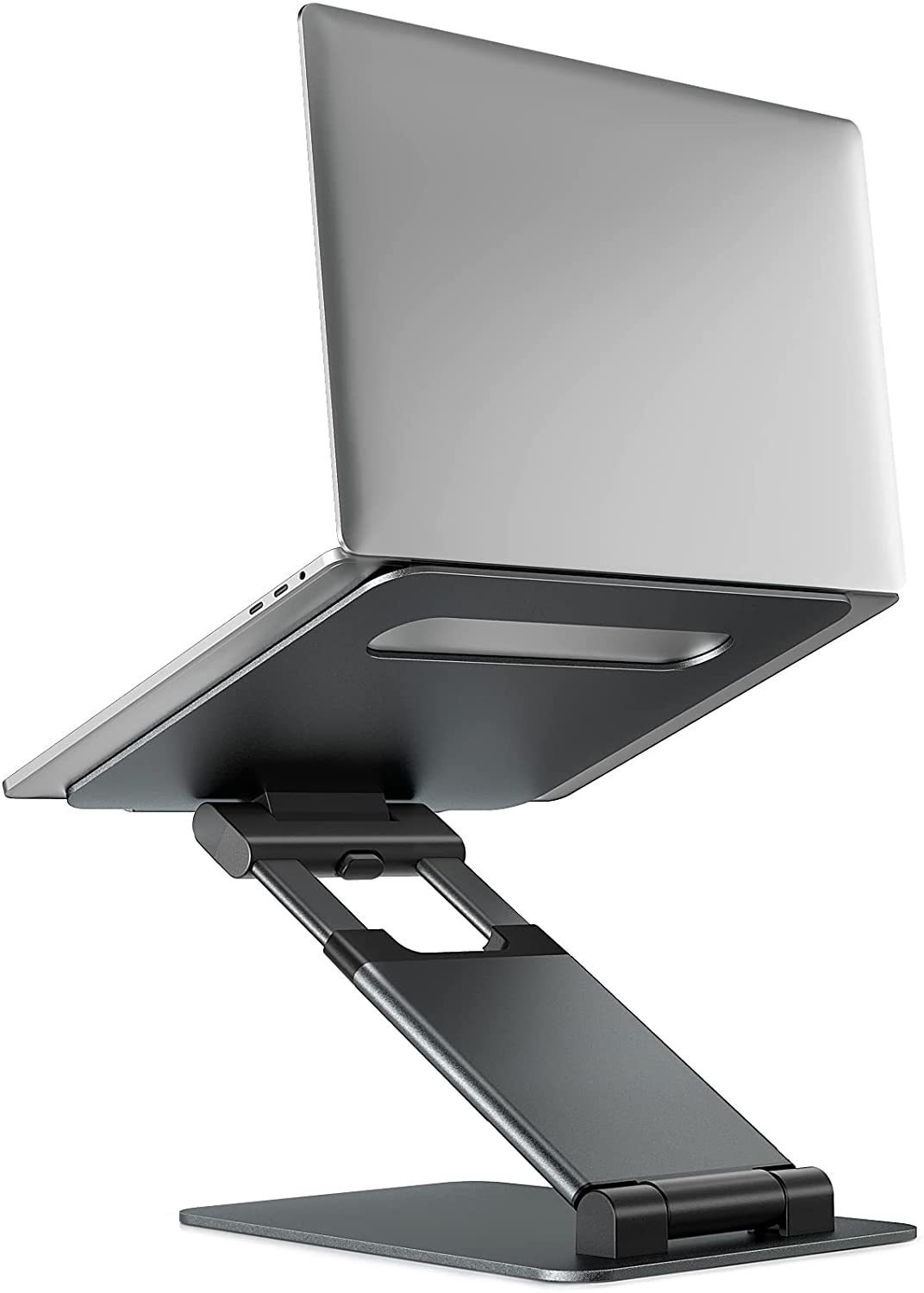ALTIN™ Höhenverstellbarer Laptop-Ständer aus Aluminium – 360° Drehbar, Faltbar & Ergonomisch