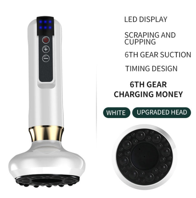 ALTIN™ Intelligentes Schröpfmassagegerät mit Infrarot – 6/12 Intensitätsstufen, Gua Sha, USB-Ladung