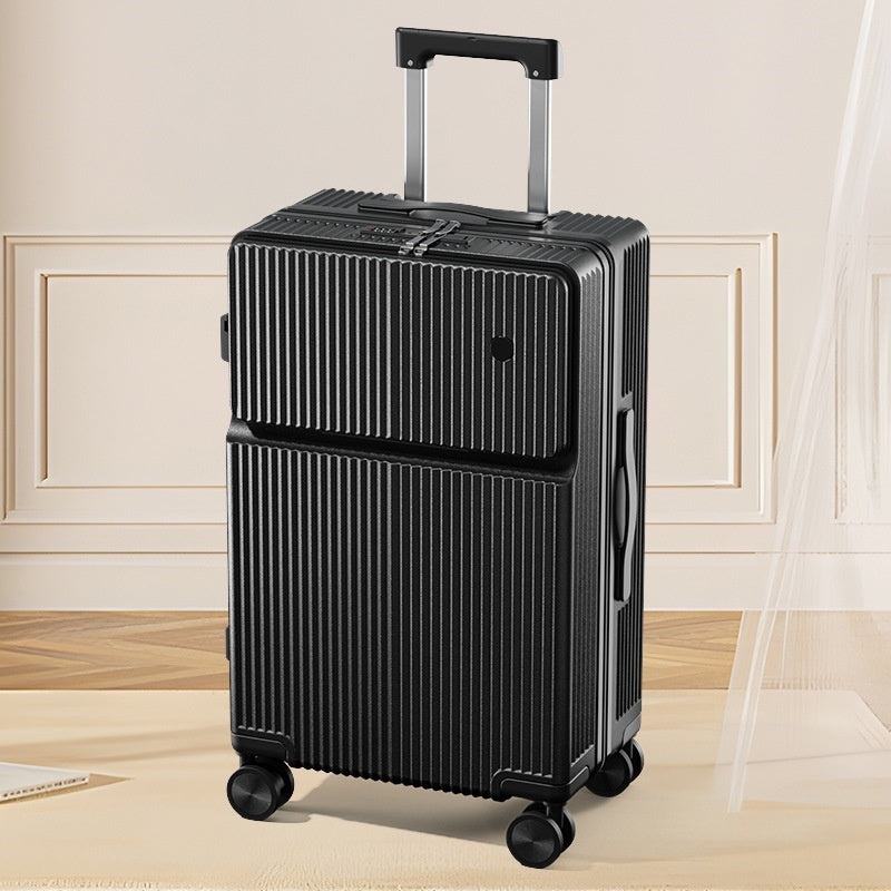 ALTIN™ Multifunktionaler Handgepäck Koffer – 20/22 Zoll, USB & Tassenhalter, Leicht & Stylisch