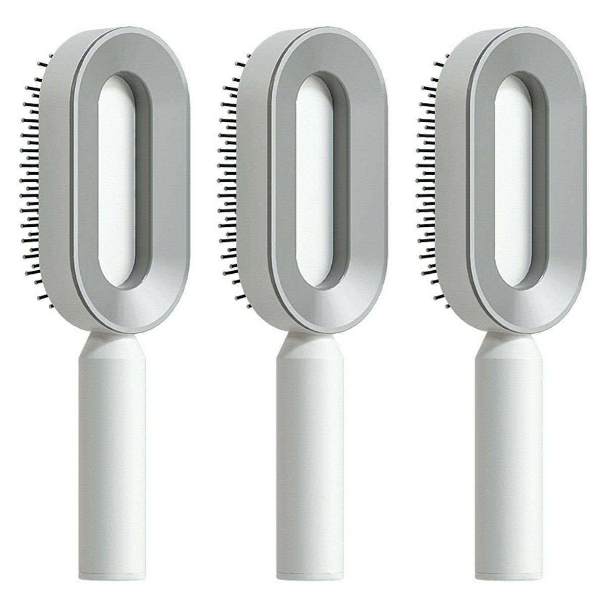 ALTIN™ Selbstreinigende 3-in-1 Massage-Haarbürste mit Luftkissen – Anti-Statik & Schmerzfrei
