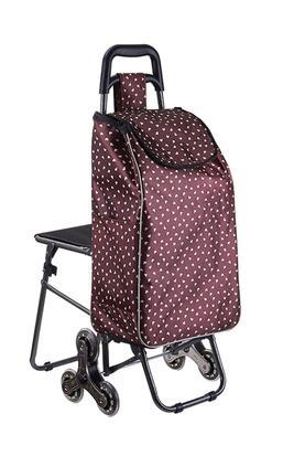 ALTIN™ Einkaufswagen mit Sitz – 3-Rad-System – Faltbar & Belastbar – für Senioren & Alltag