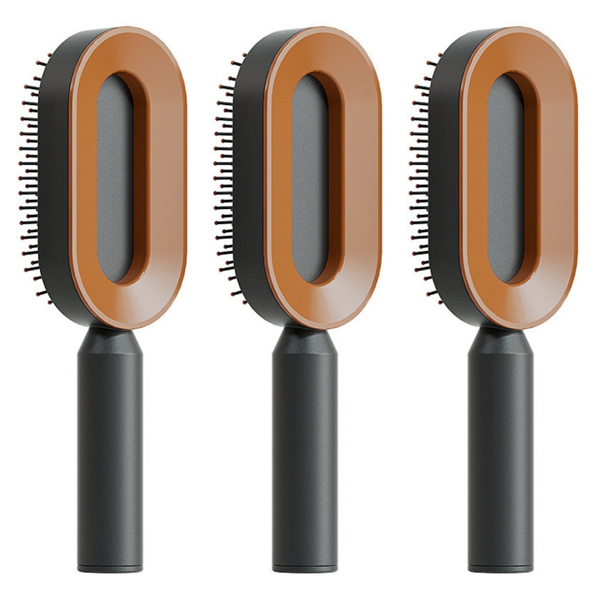 ALTIN™ Selbstreinigende 3-in-1 Massage-Haarbürste mit Luftkissen – Anti-Statik & Schmerzfrei