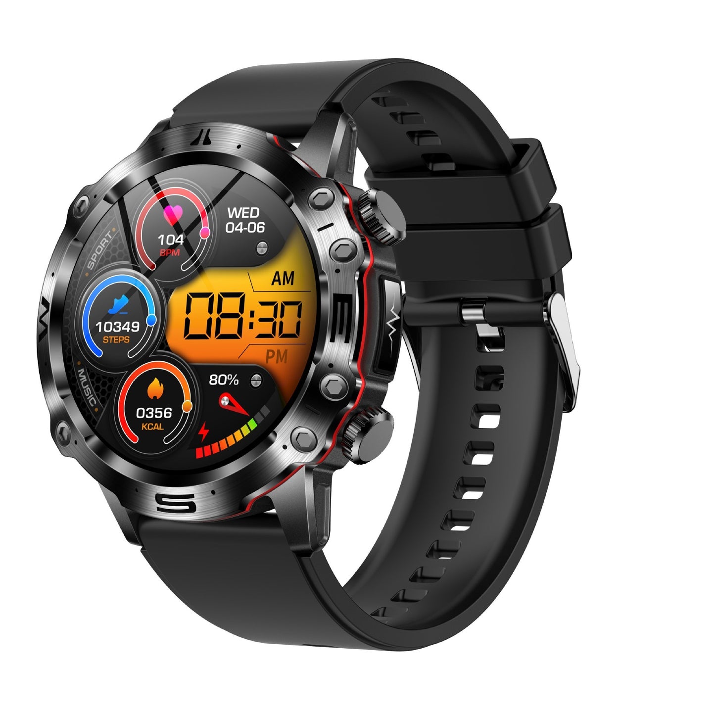 ALTIN™ Outdoor Smartwatch – HD Display, Blutdruck & Körperanalyse