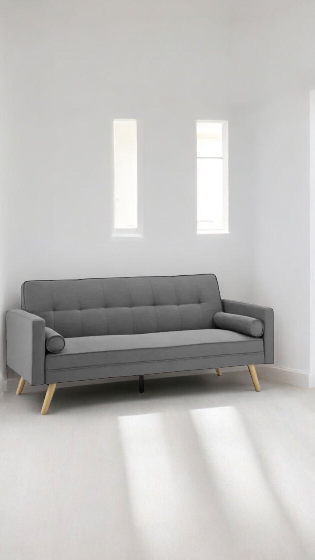 ALTIN™ 2-in-1 schlafsofa mit verstellbarer rückenlehne – modernes design, atmungsaktiver bezug & stabile konstruktion für wohn- und gästezimmer