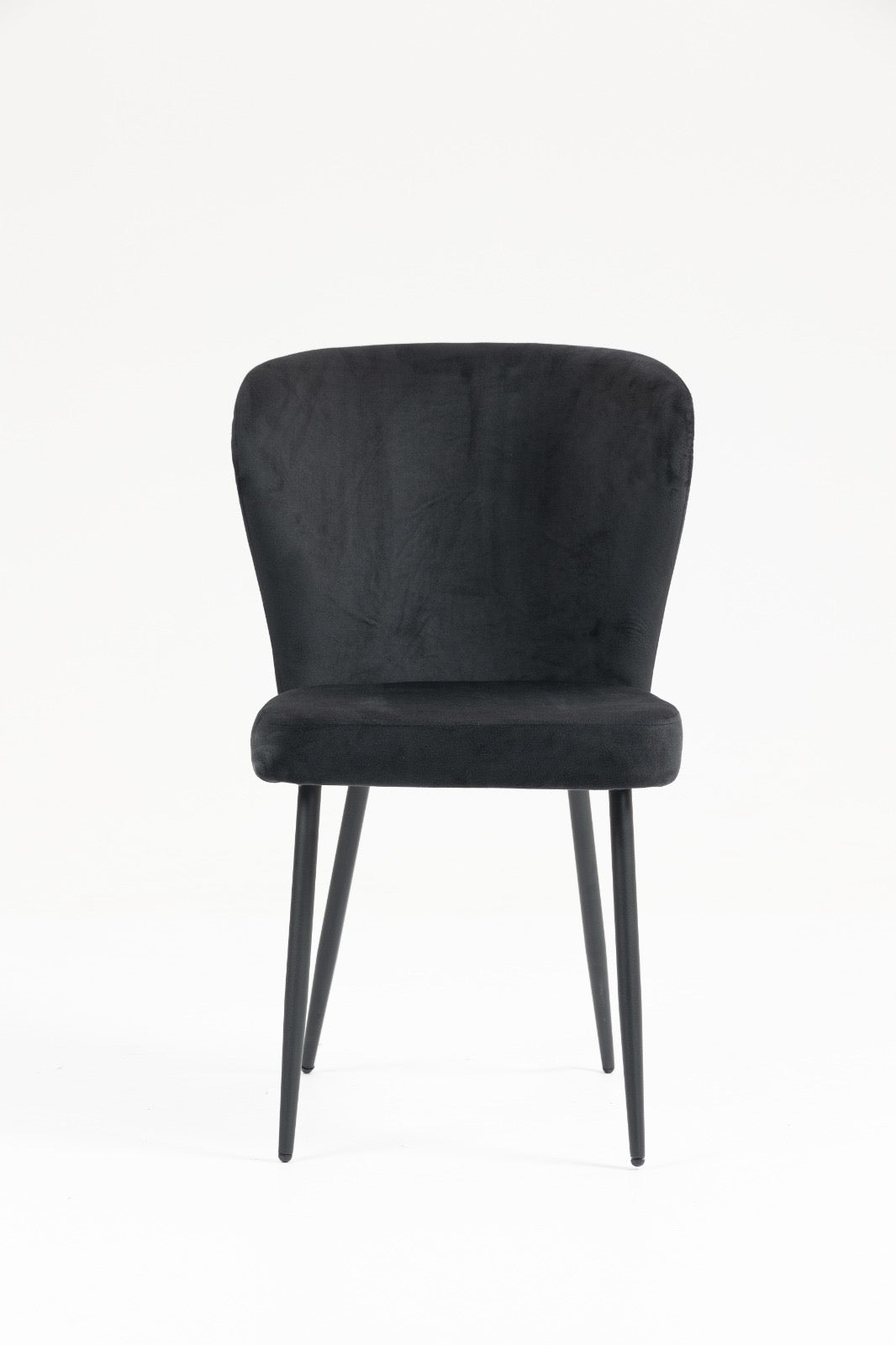 Luxus-Samtstühle im Set – 2er (179 €) oder 4er (259 €) – X- oder Vierfußgestell – Verschiedene Farben – Belastbar 120 kg – Versand kostenlos