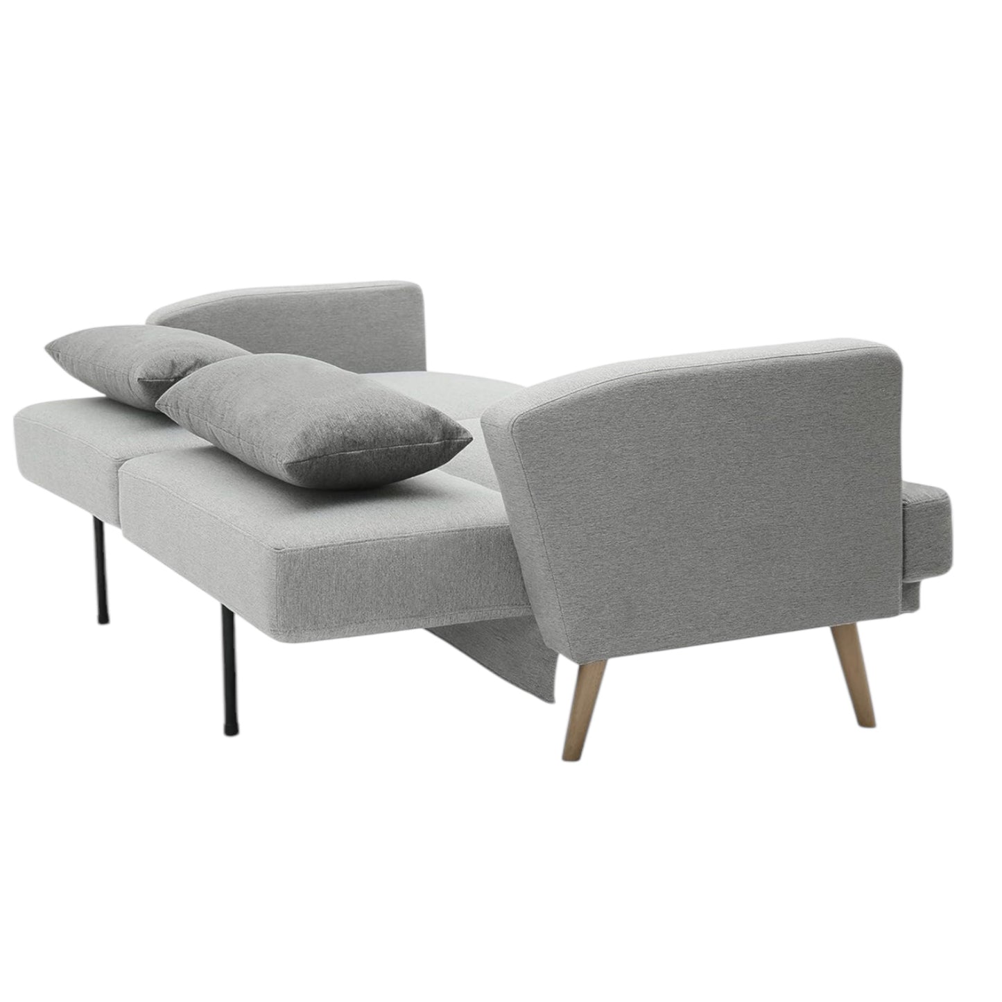 ALTIN™ Schlafsofa Hellgrau – Modernes 2-in-1 Sofa mit Liegefunktion & Elegantem Design für stilvolle Wohnräume