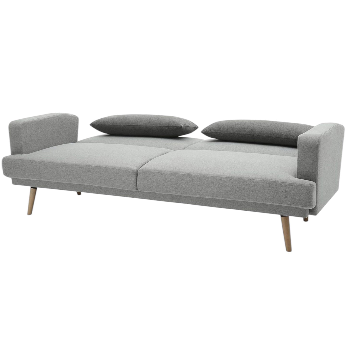 ALTIN™ Schlafsofa Hellgrau – Modernes 2-in-1 Sofa mit Liegefunktion & Elegantem Design für stilvolle Wohnräume
