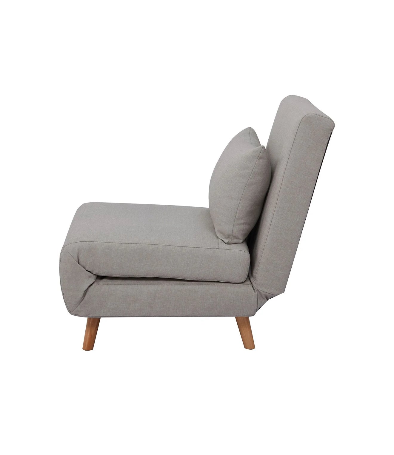 Happy Home Schlafsessel (Hellgrau) – 2-in-1 Sessel & Gästebett | Platzsparend & Komfortabel | Erhältlich bei ALTIN™
