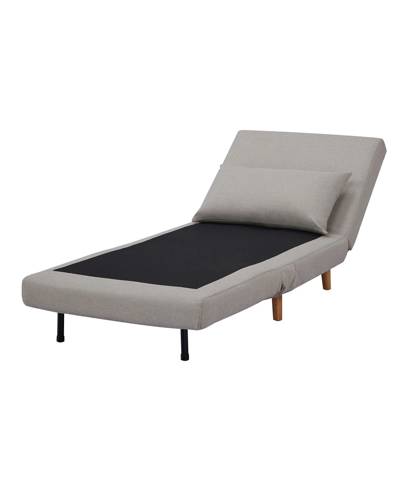 Happy Home Schlafsessel (Hellgrau) – 2-in-1 Sessel & Gästebett | Platzsparend & Komfortabel | Erhältlich bei ALTIN™
