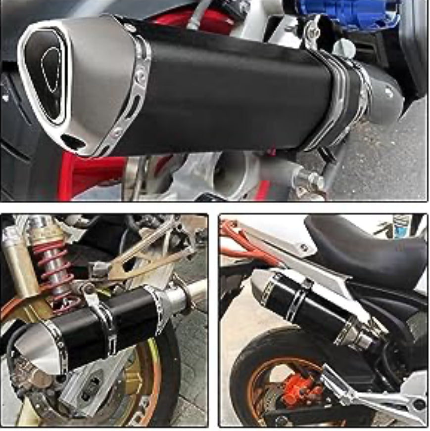 Abnehmbarer DB-Killer, Hochtemperaturbeständig, Universell 38–51 mm, Aluminium + Edelstahl