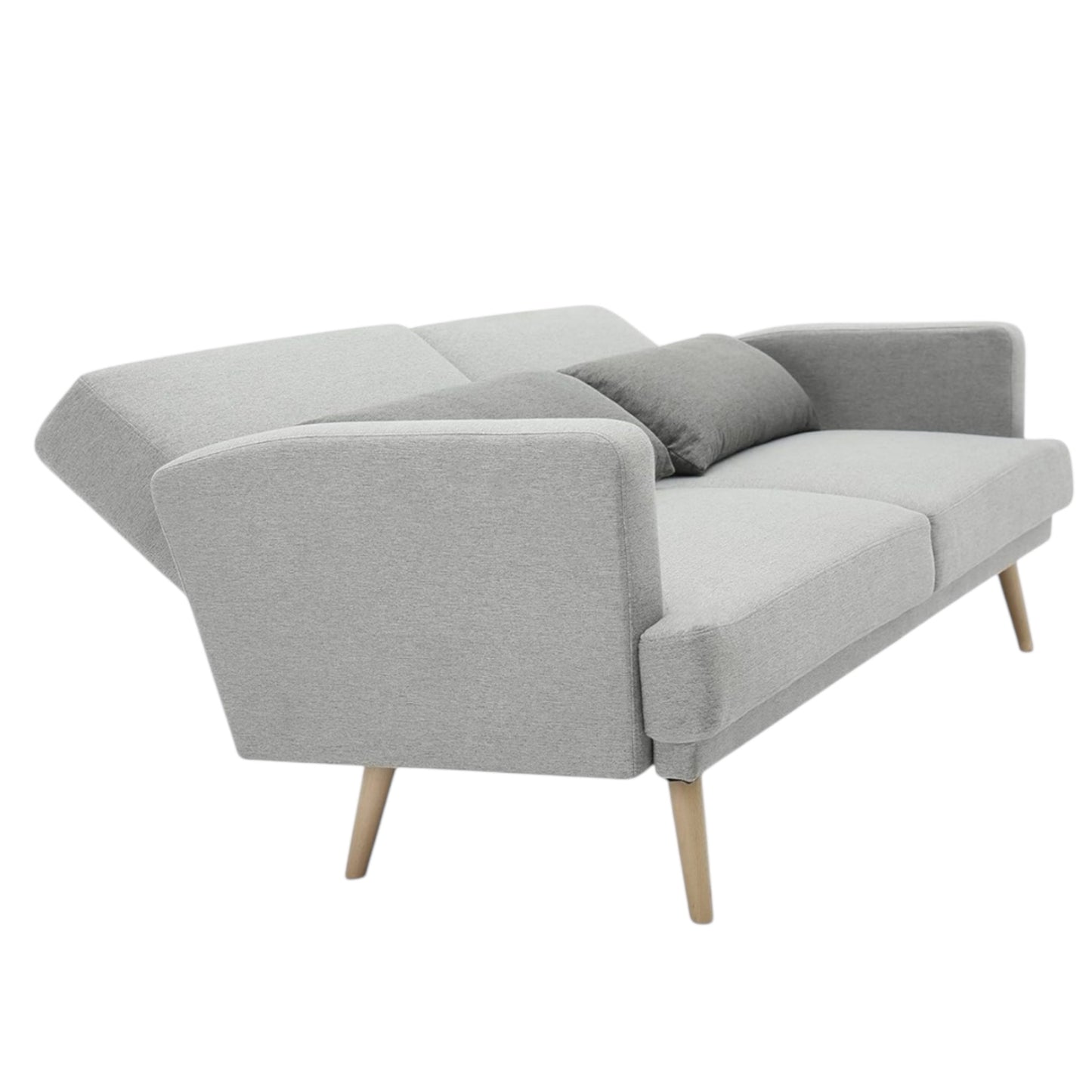 ALTIN™ Schlafsofa Hellgrau – Modernes 2-in-1 Sofa mit Liegefunktion & Elegantem Design für stilvolle Wohnräume