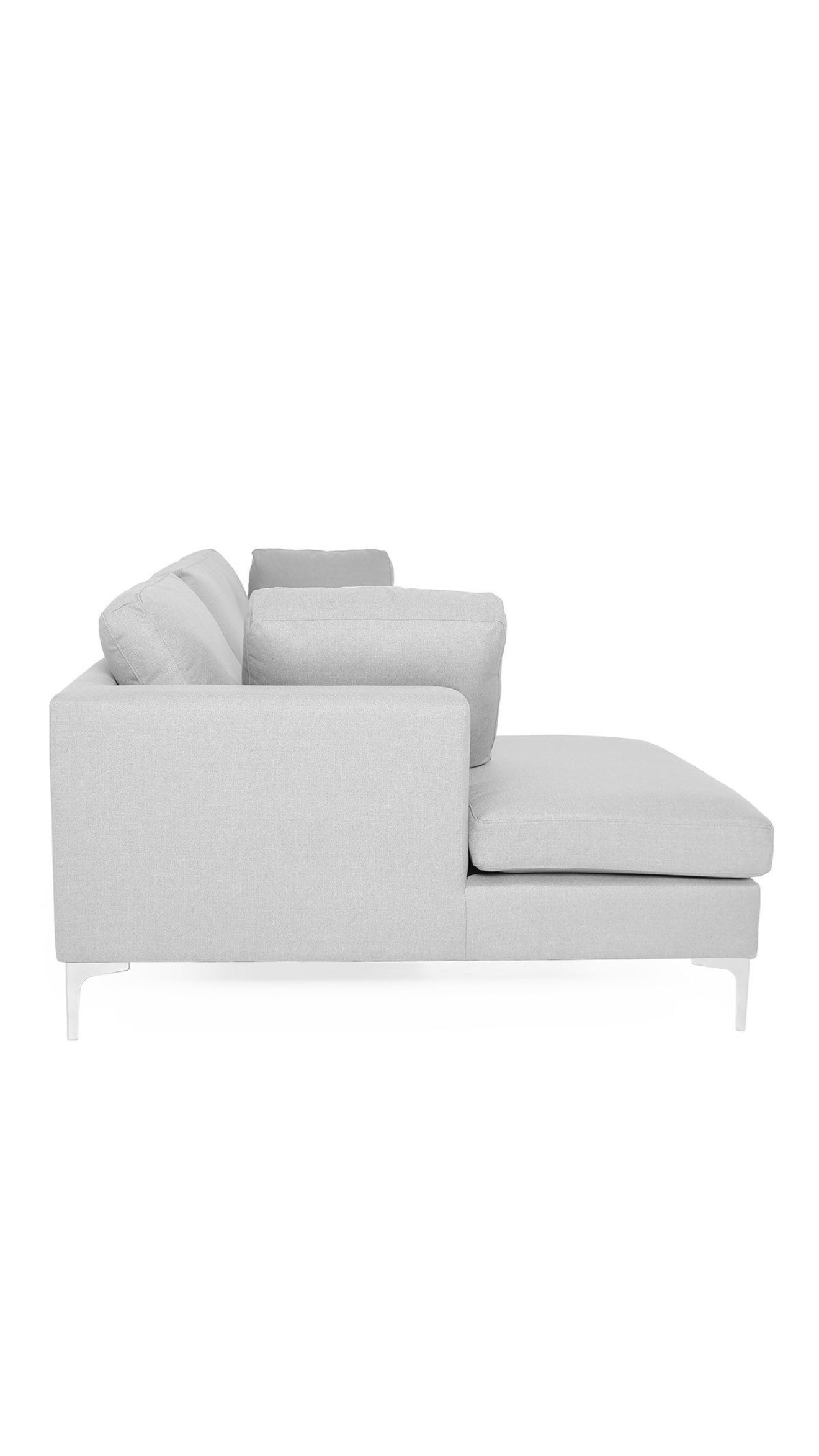 ALTIN™ Modernes Ecksofa – Schlafsofa in Hellgrau & Dunkelgrau mit Stauraum & Liegefunktion