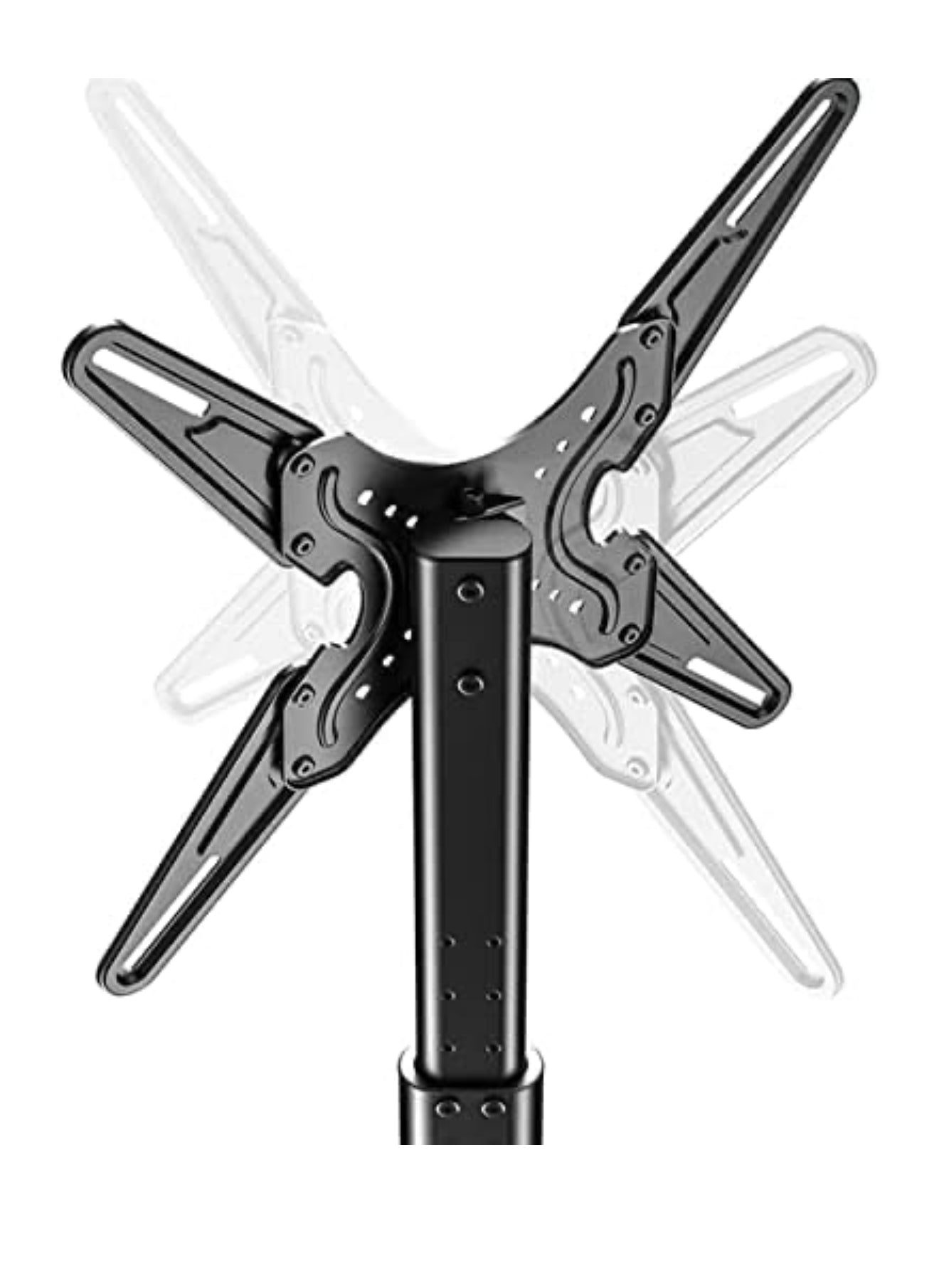 ALTIN™ TV-Ständer für 32–55 Zoll – Höhenverstellbar, Stabil & Elegant – Universeller Bodenständer aus Stahl für Wohnzimmer, Büro & Ausstellung – Bis 35 kg Belastung