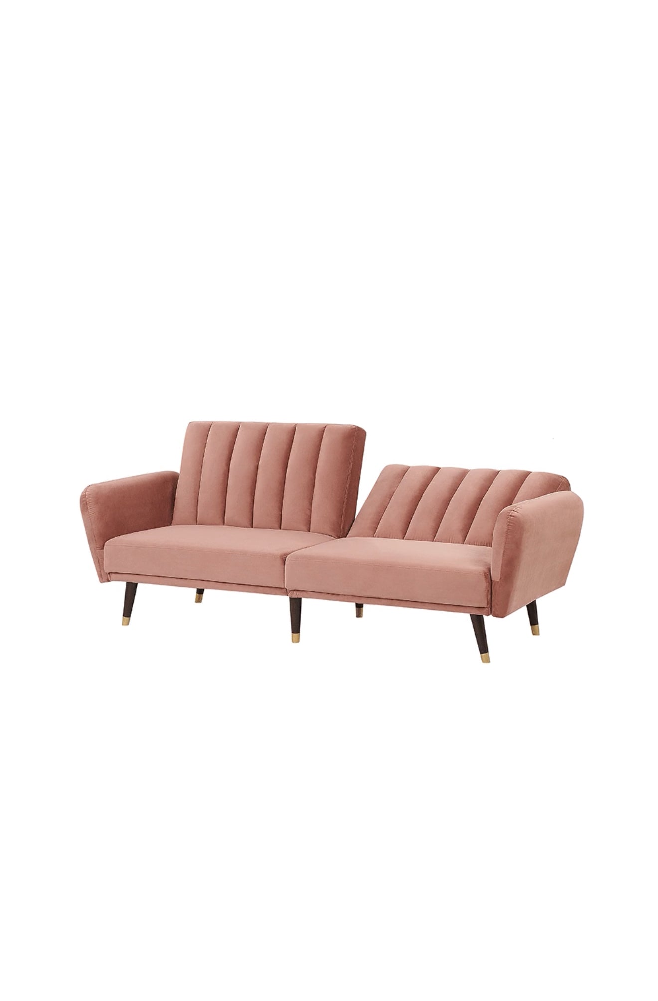 ALTIN™ Schlafsofa Rosa – Modernes 2-in-1 Sofa mit Klappbarer Rückenlehne & Atmungsaktivem Bezug für Stil und Komfort im Wohnbereich