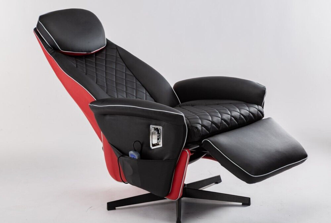 ALTIN™ Relaxsessel mit Massage- & Heizfunktion – Verstellbar, 360° drehbar, in 3 Farben erhältlich