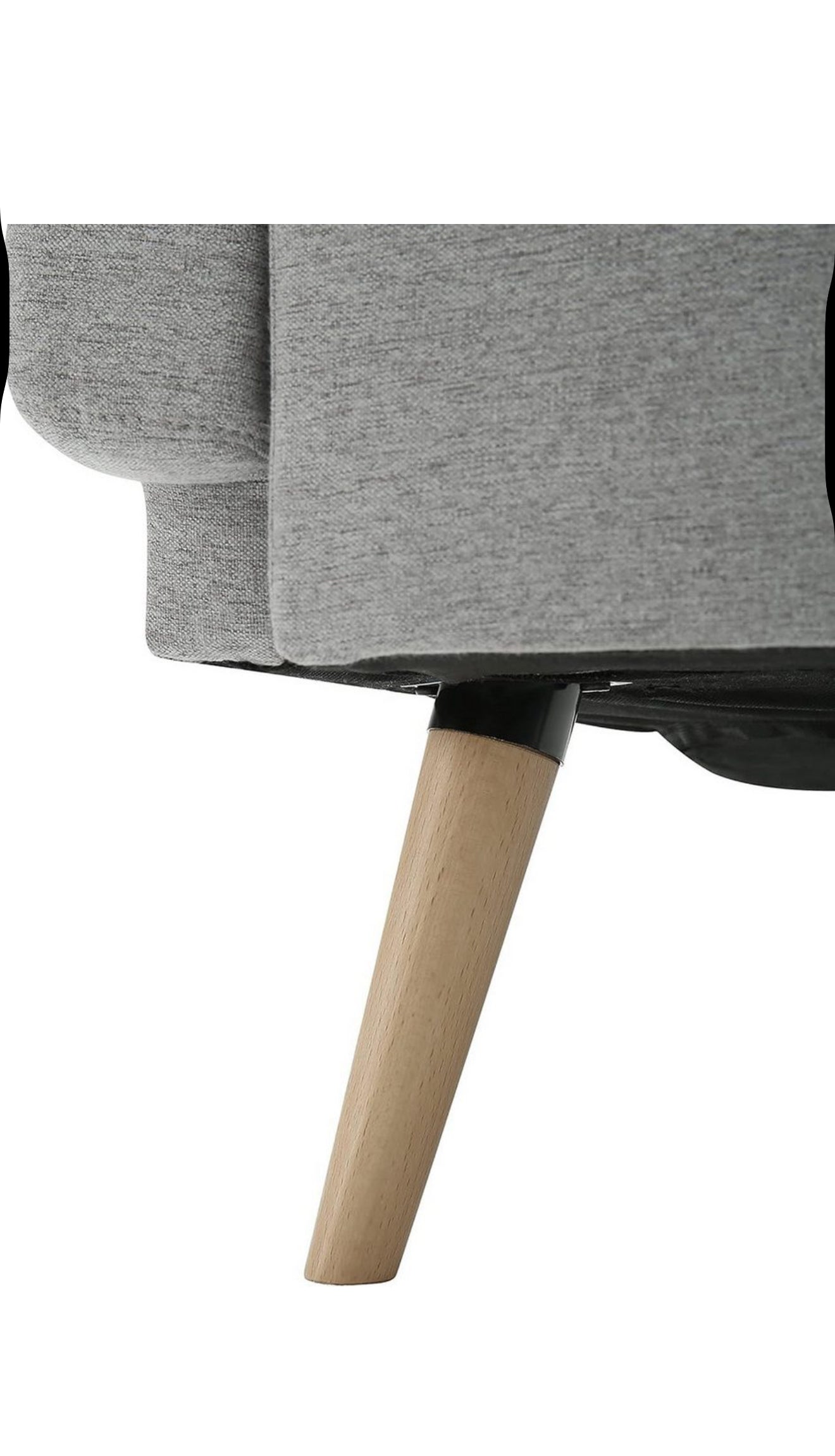 ALTIN™ Schlafsofa Hellgrau – Modernes 2-in-1 Sofa mit Liegefunktion & Elegantem Design für stilvolle Wohnräume