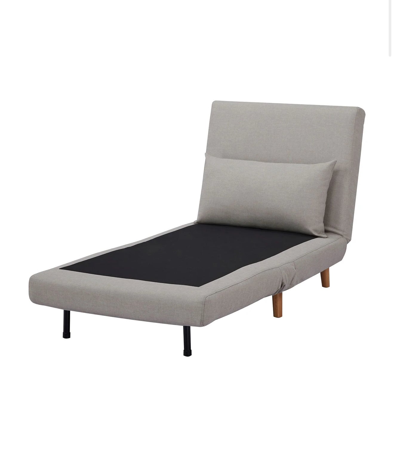 Happy Home Schlafsessel (Hellgrau) – 2-in-1 Sessel & Gästebett | Platzsparend & Komfortabel | Erhältlich bei ALTIN™