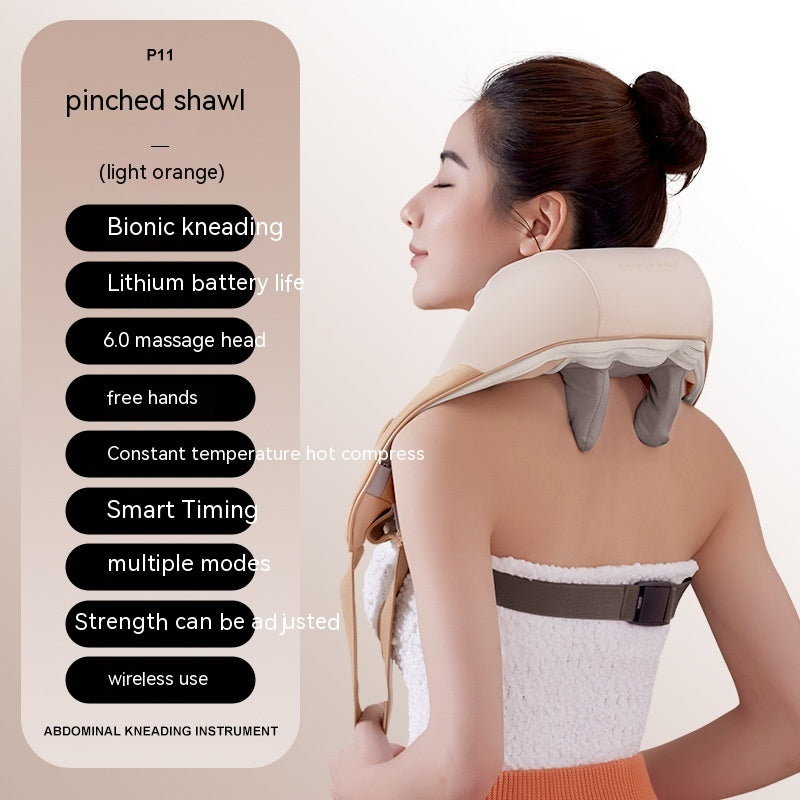 ALTIN™ Oblique Muscle Shoulder And Neck Massager Clip Kneading Electric