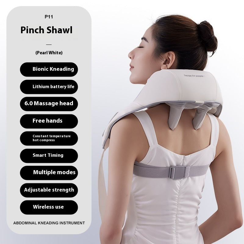 ALTIN™ Oblique Muscle Shoulder And Neck Massager Clip Kneading Electric