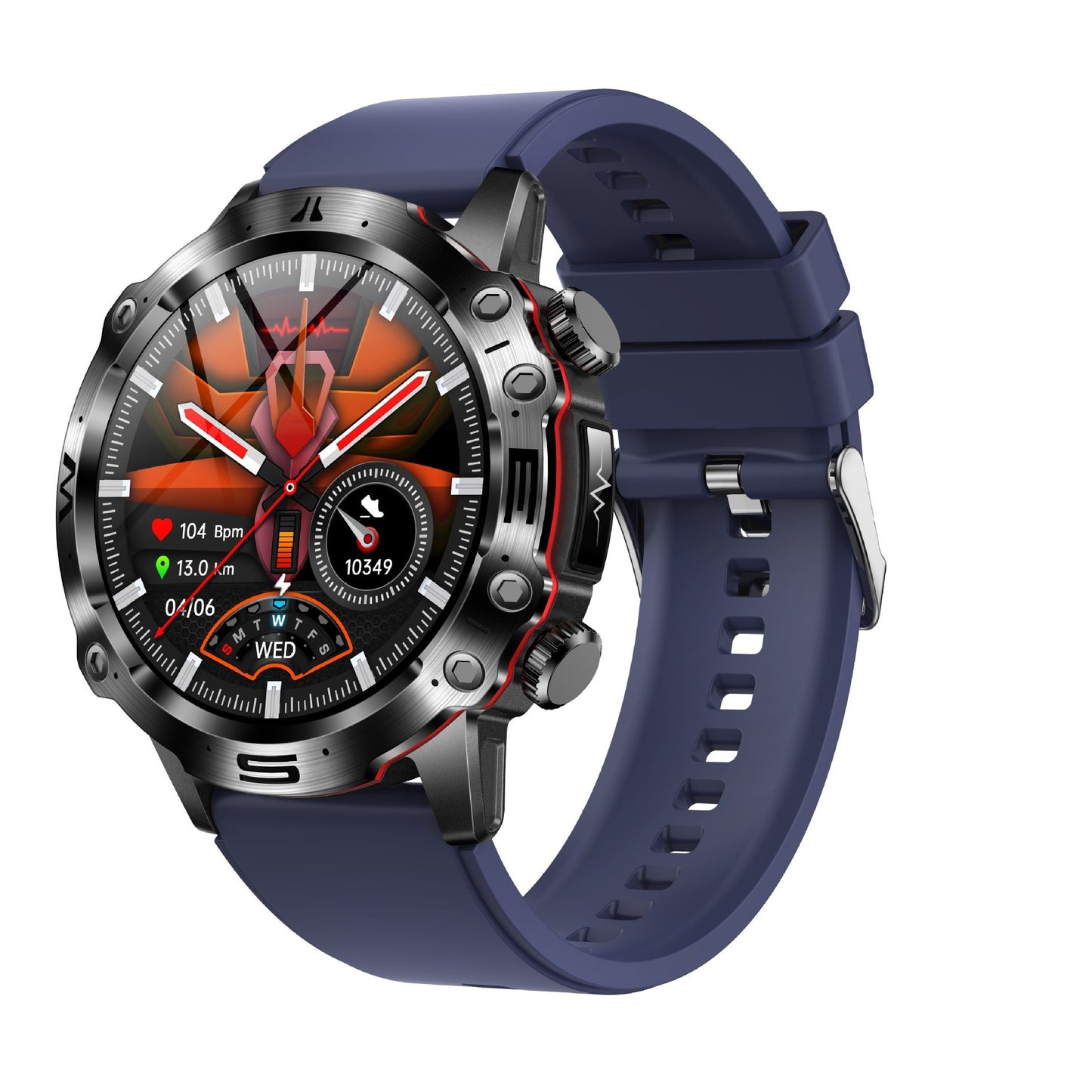 ALTIN™ Outdoor Smartwatch – HD Display, Blutdruck & Körperanalyse