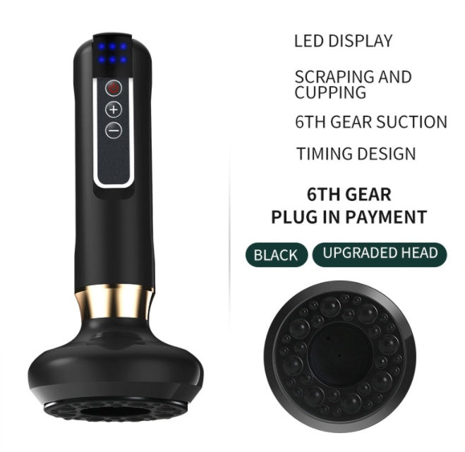 ALTIN™ Intelligentes Schröpfmassagegerät mit Infrarot – 6/12 Intensitätsstufen, Gua Sha, USB-Ladung