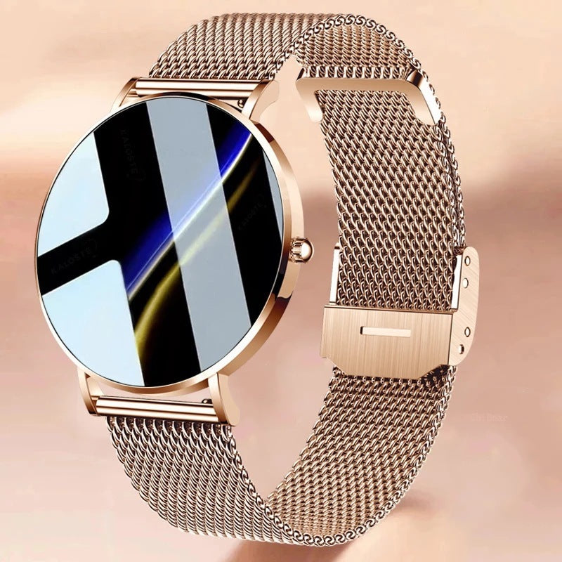 ALTIN™ Ultra Dünne Damen Smartwatch – 1,36" HD Touchscreen, Stilvoll & Funktional