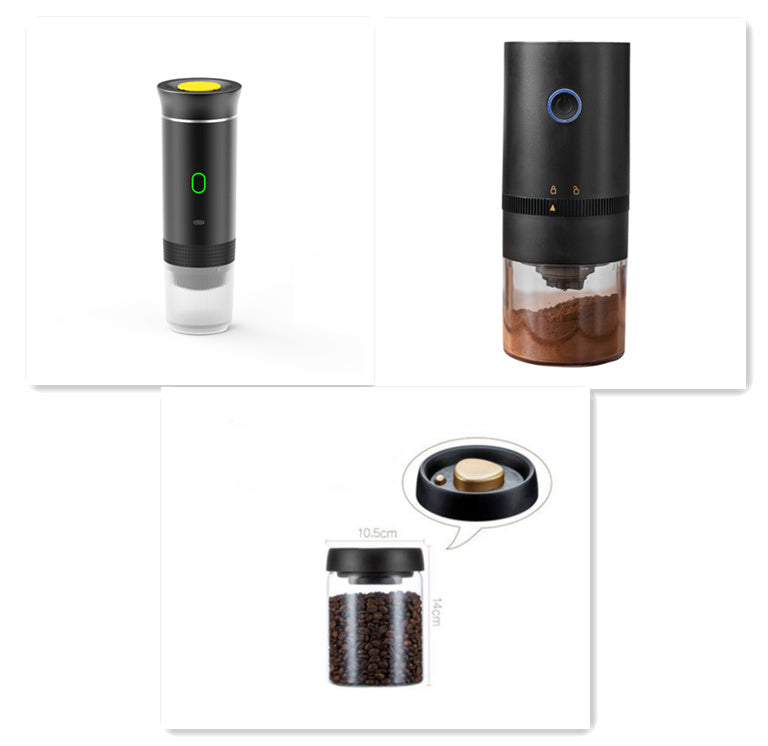 ALTIN™ Tragbare 3-in-1 Kapsel-Espressomaschine – Kompakt, Kabellos & Wiederaufladbar