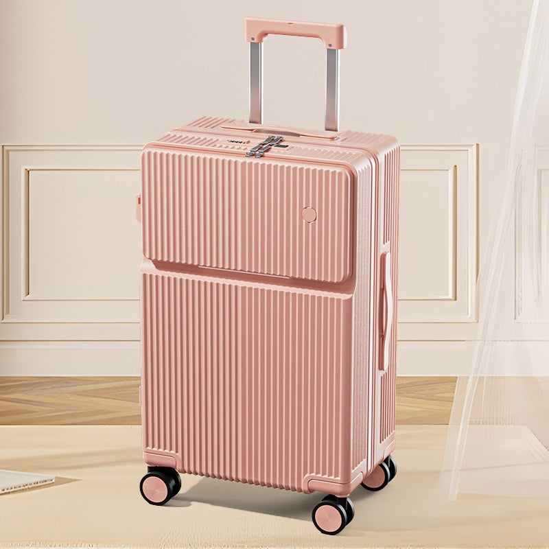 ALTIN™ Multifunktionaler Handgepäck Koffer – 20/22 Zoll, USB & Tassenhalter, Leicht & Stylisch