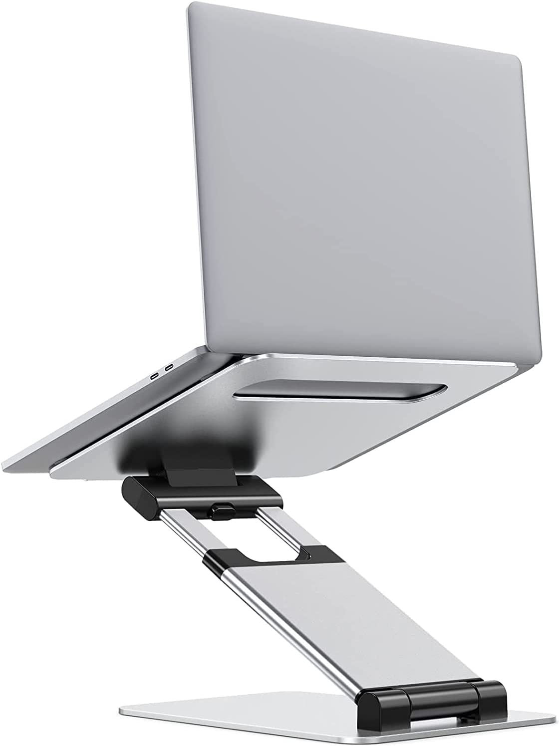 ALTIN™ Höhenverstellbarer Laptop-Ständer aus Aluminium – 360° Drehbar, Faltbar & Ergonomisch